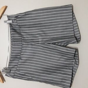 THML Anthropologie women stripped dray short XS casual beach vacation retro Y2K